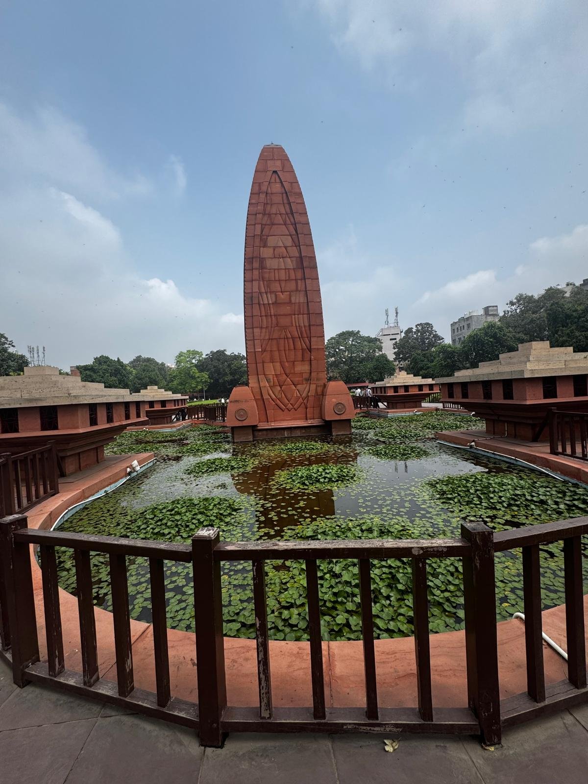 The Martyrs’ memorial at Jallianwala Bagh, Amritsar